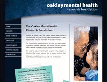 Tablet Screenshot of oakleymentalhealth.co.nz